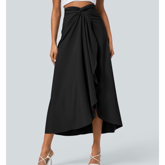HALARA Dresses & Skirts - Halara Breezeful™ High Waisted Wrapped Tie Back Quick Dry Skirt